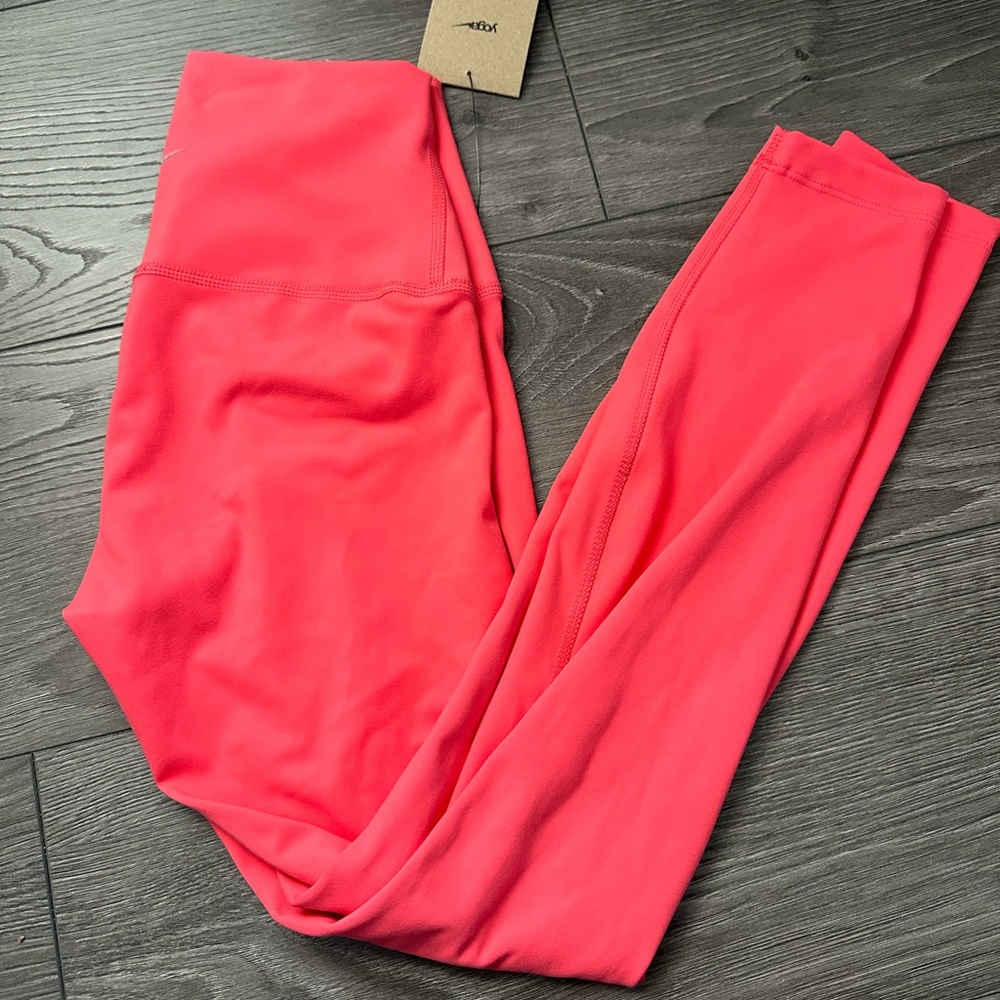 Pink Nike leggings - size S - 7/8 length
